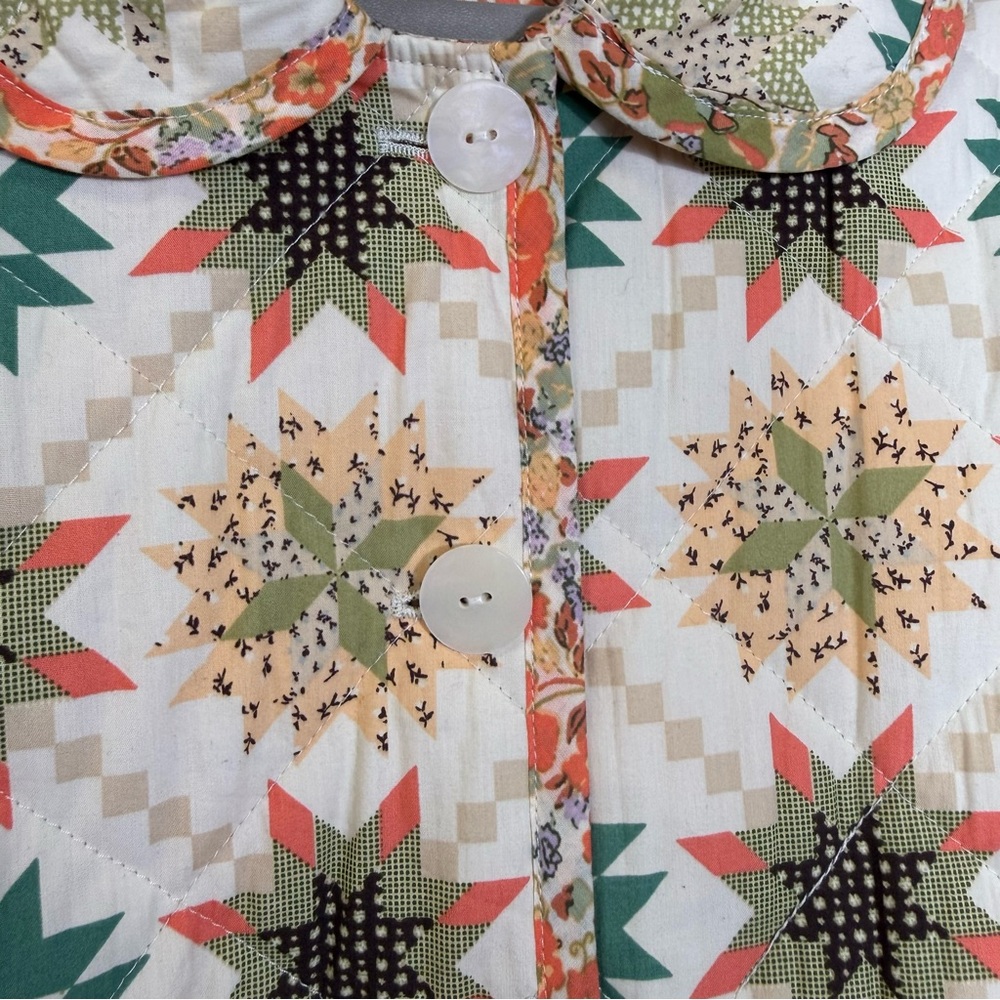Universal Thread Starburst quilted Jacket - Multi… - image 8